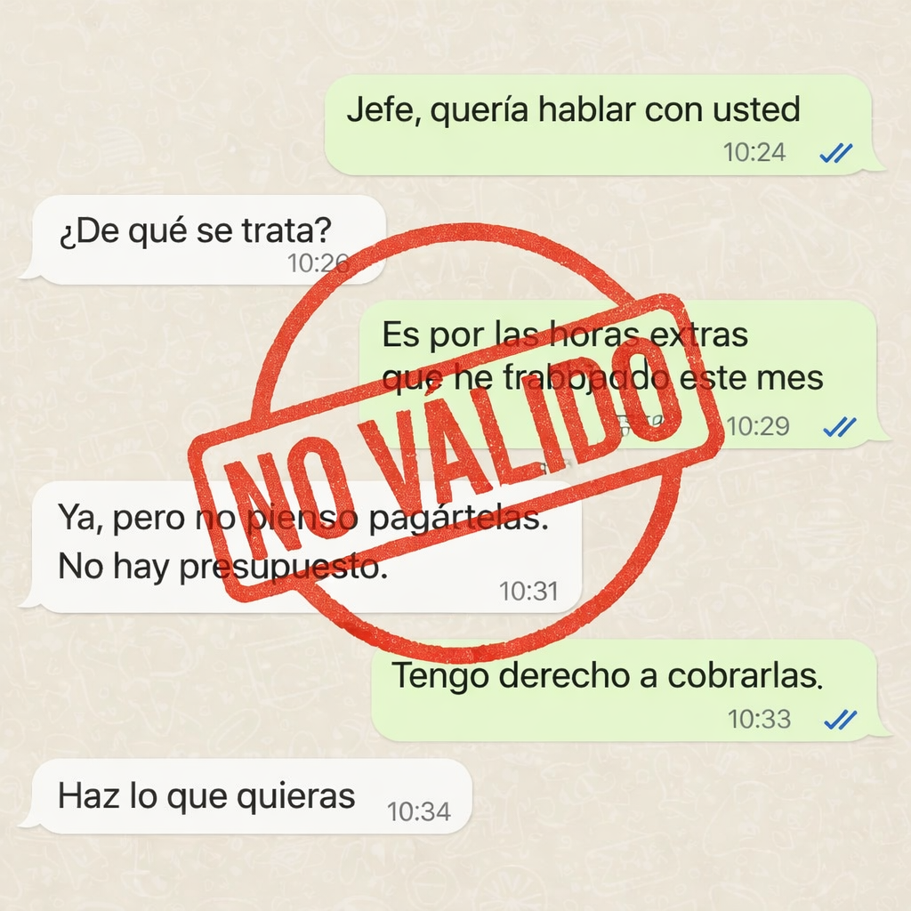 Conversación WhatsApp certificada